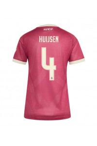 Real Madrid Dean Huijsen #4 Fotballdrakt Tredje Klær Dame 2026-27 Korte ermer